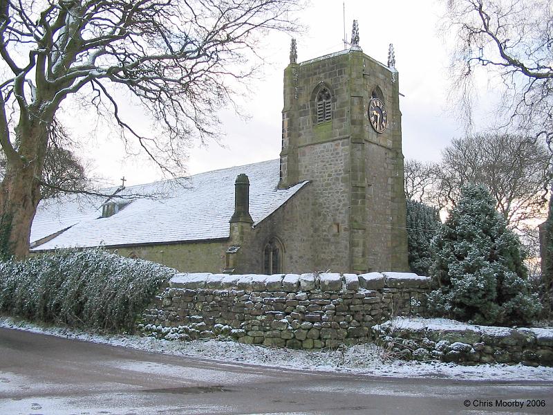 Church_in_snow.jpg - "St Mary's Church in Snow" - by Chris Moorby.